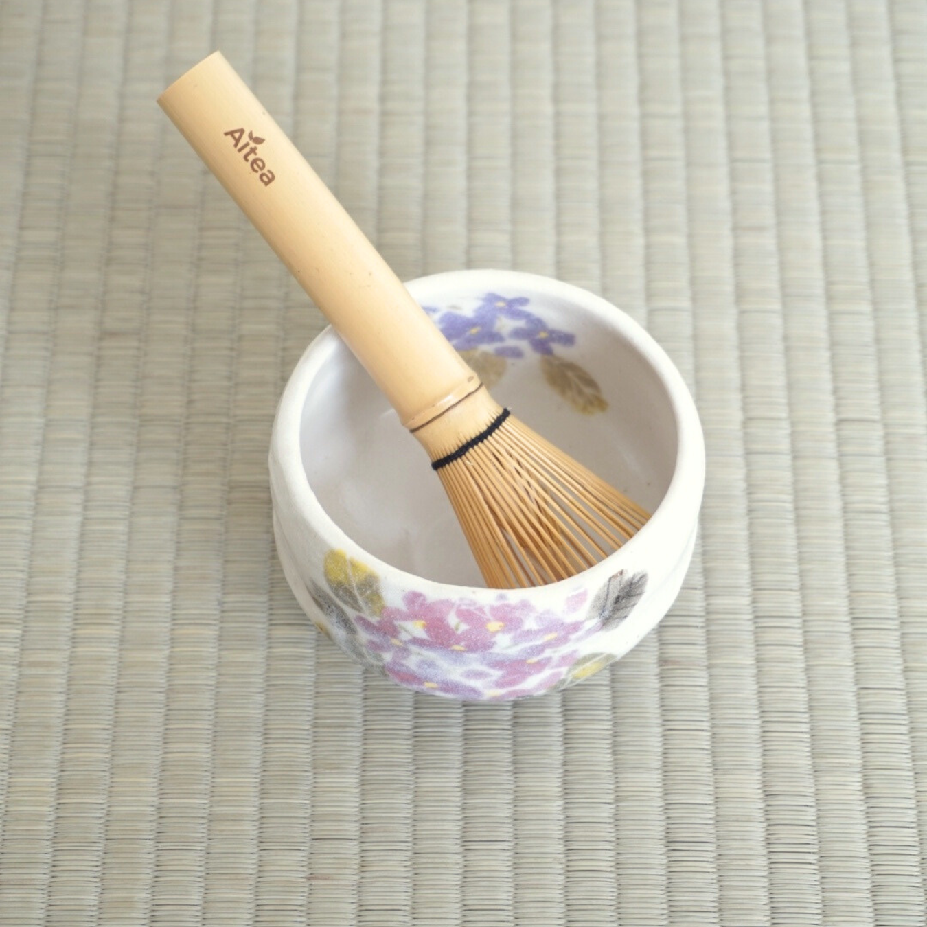 Mini bol à matcha- Ajisai 紫陽花