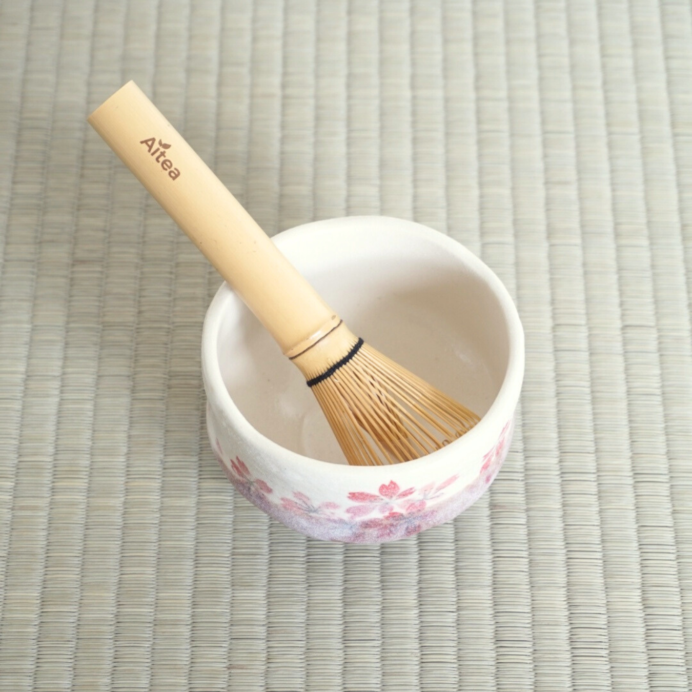 Mini bol à matcha- Sakura aka 桜赤