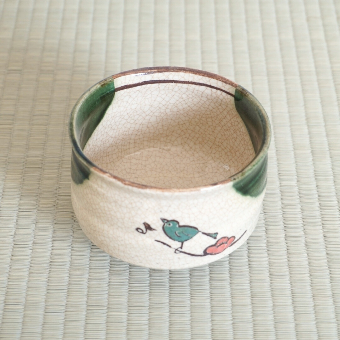Bol à matcha, Oribe- Mejiro メジロ