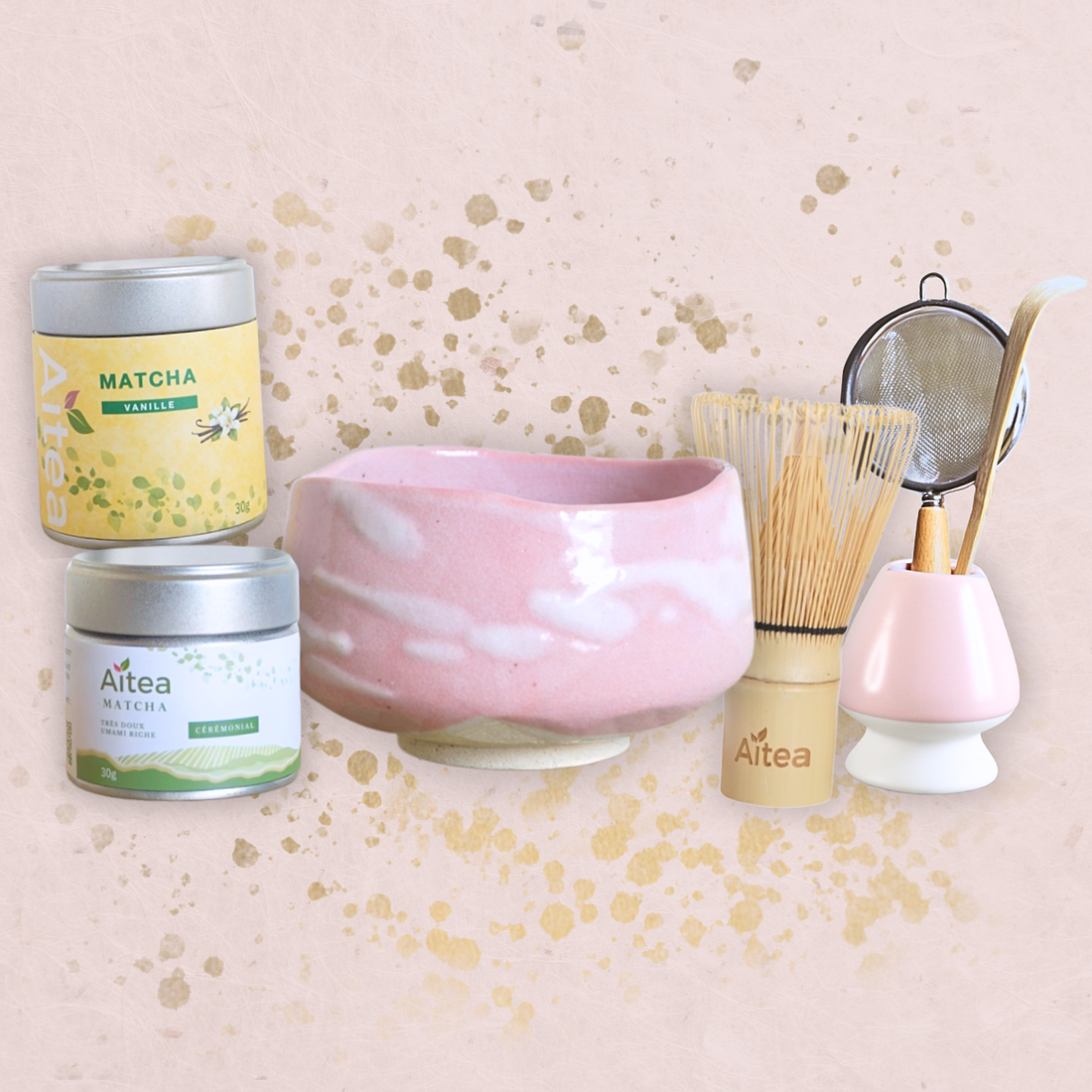 Coffret noël - Rituel matcha "Kokoro" 心