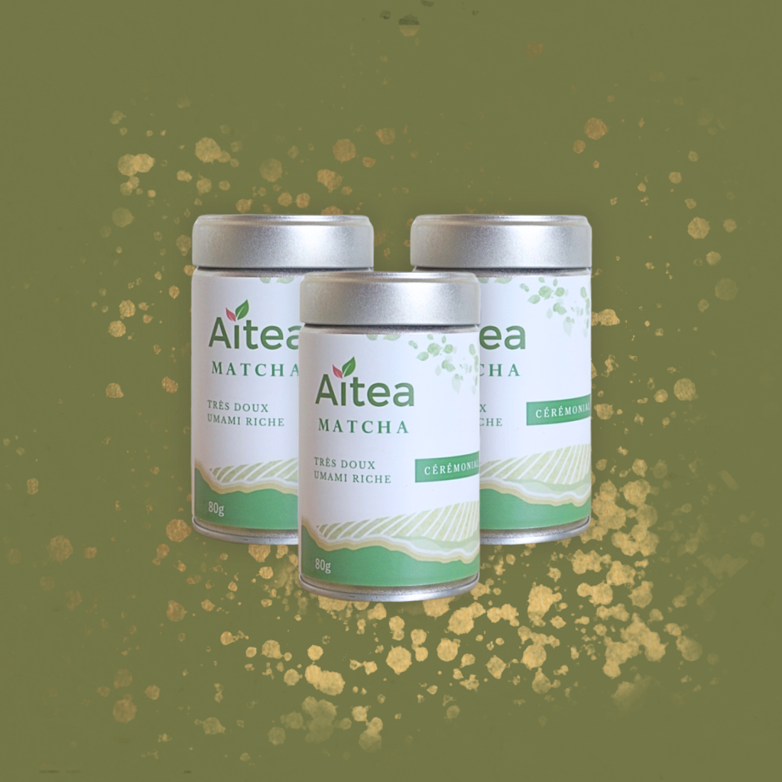 3x Matcha Cérémonials 80g
