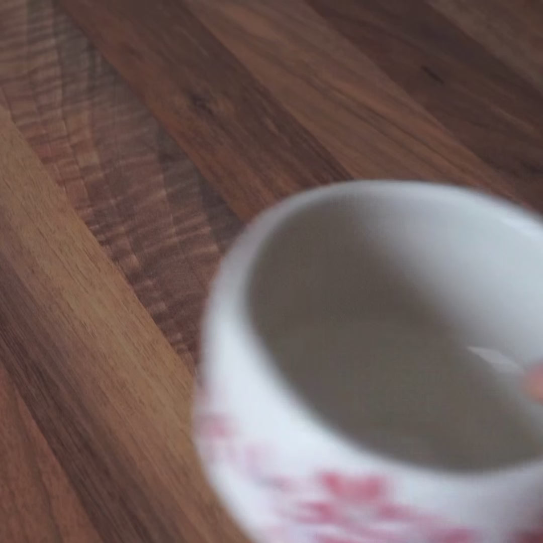 Mini bol à matcha- Sakura ao 桜青