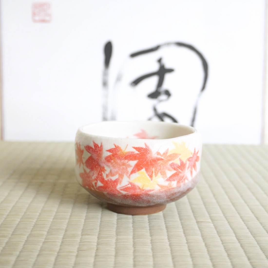 Mini bol à matcha- Momiji 紅葉