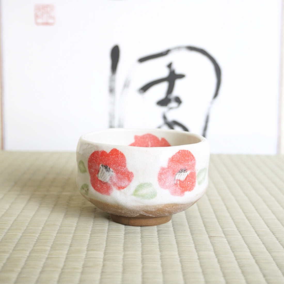 Mini bol à matcha- Tsubaki 椿