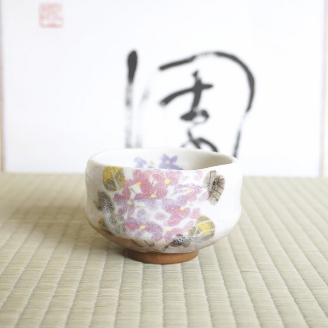 Mini bol à matcha- Ajisai 紫陽花